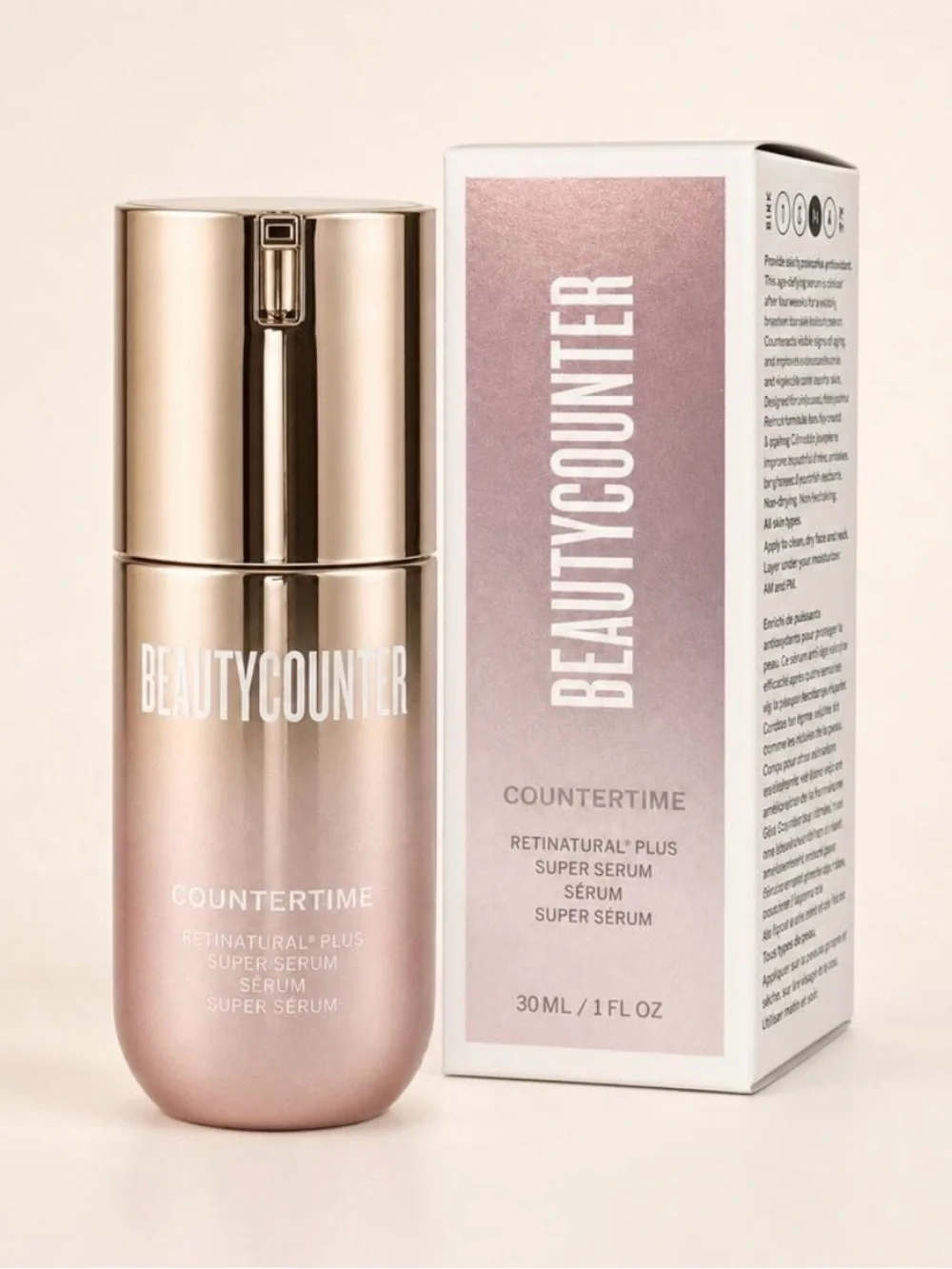 NIB BeautyCounter Countertime Super Serum - BeautyCounter’s Best Seller Product